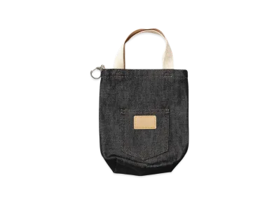 Unlikely Miniature Denim Tote bag "Black"