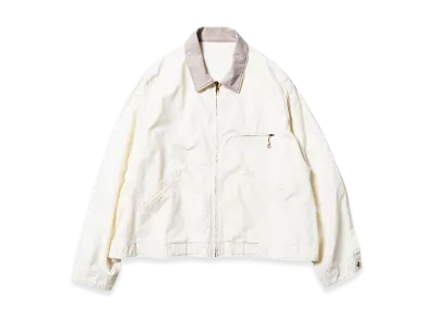 Unlikely Californian Work Jacket Oxford(Embroidery) "Ivory"