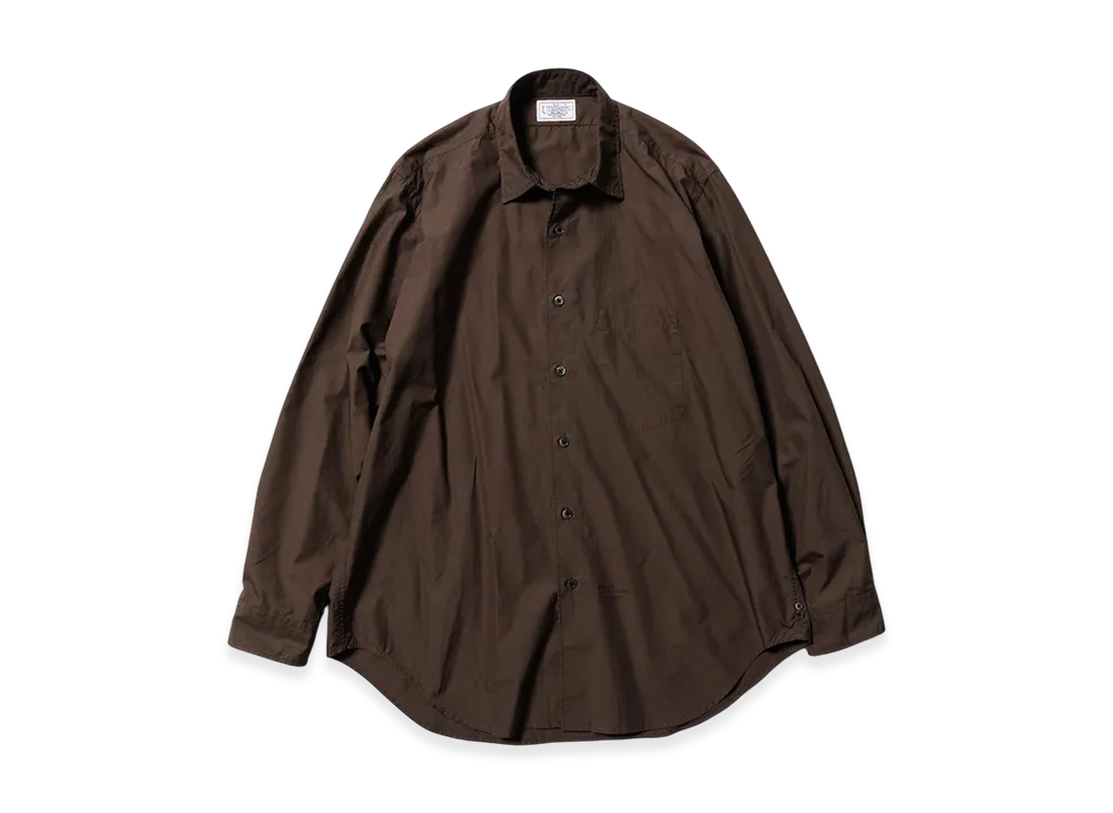 Unlikely Regular Collar Shirts "Brown"