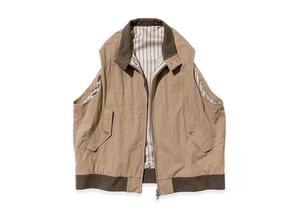 Unlikely Anything Golf Vest ベージュ Unlikely Anything Golf Vest 