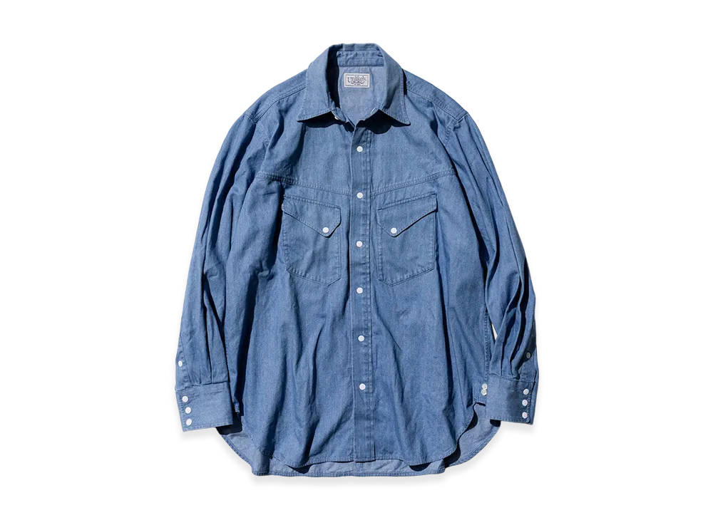 Unlikely Dress Cowboy Shirts 1977 Wash "Vintage Indigo 1977 Wash"