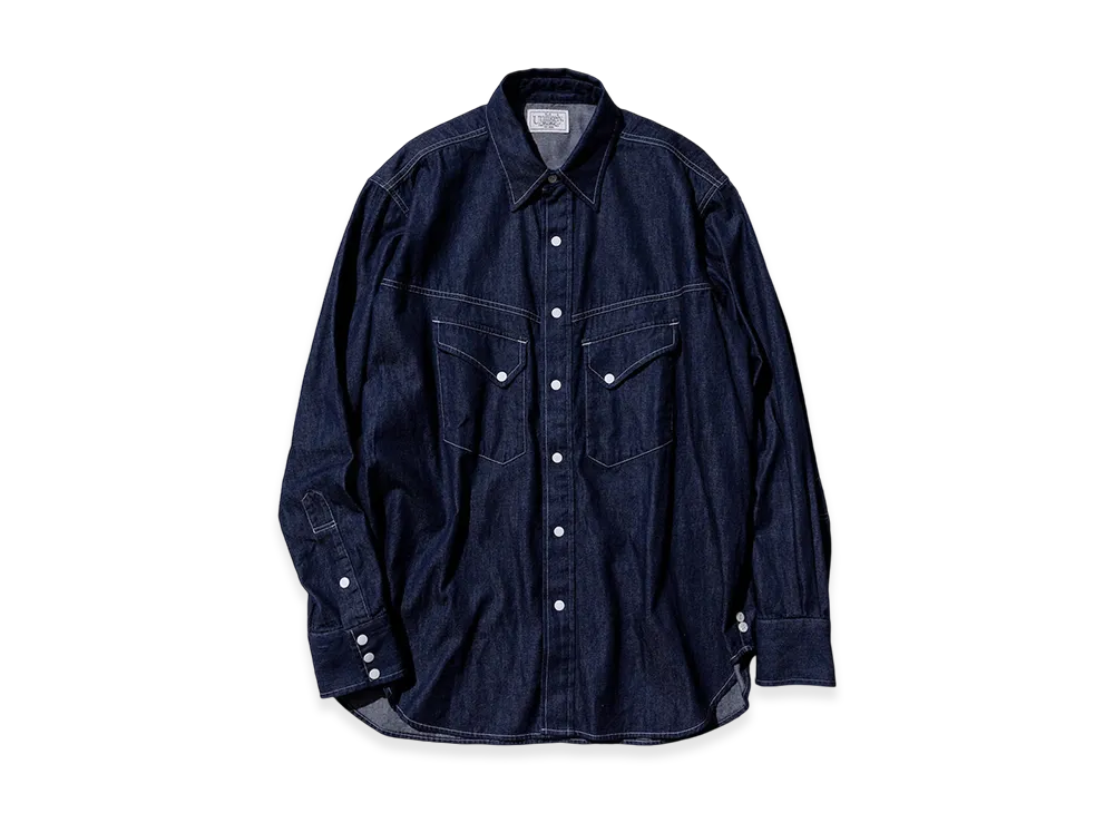 Unlikely Dress Cowboy Shirts "Indigo"