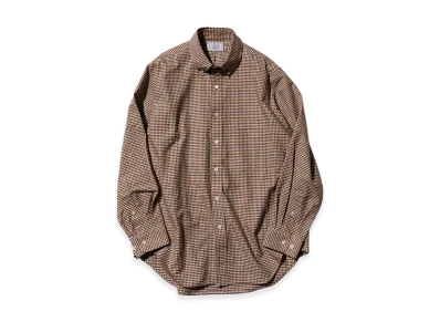 Unlikely Button Down Shirts "Beige Plaids"