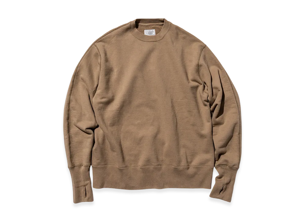 Unlikely Split Raglan Sleeve Crew "Beige"