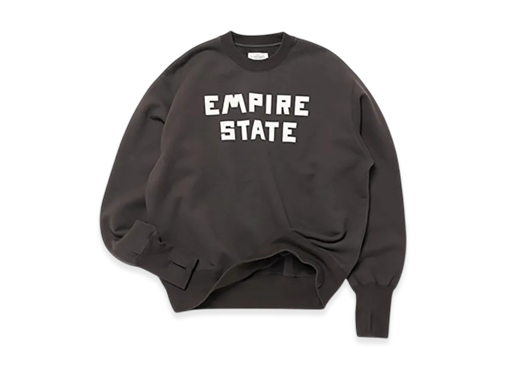 Unlikely Simple Sweat Crew EMPIRE STATE "Faded Black"