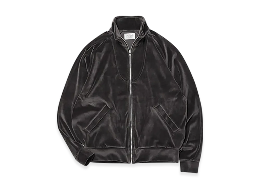 Unlikely Velour Track Jacket "Gray"