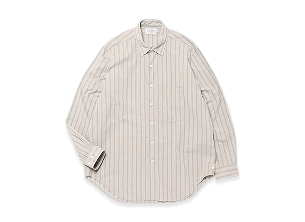 Unlikely Regular Collar Shirts Plaids "Light Gray Plaids"
