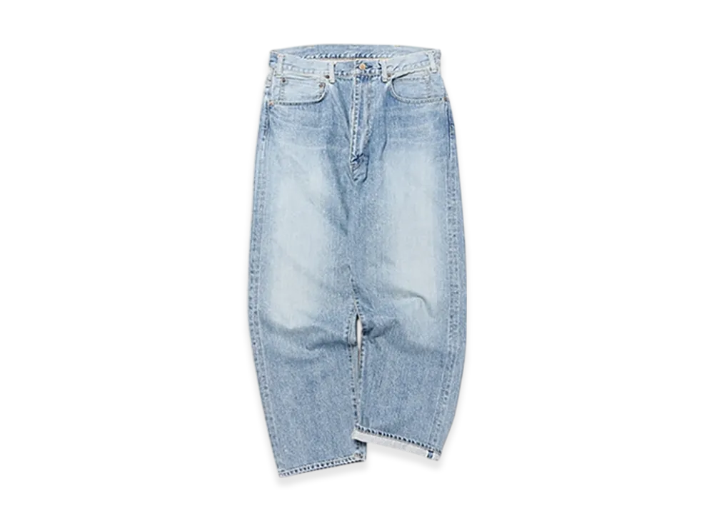 Unlikely Time Travel Jean Wide 1977Wash "Vintage Indigo Wash"