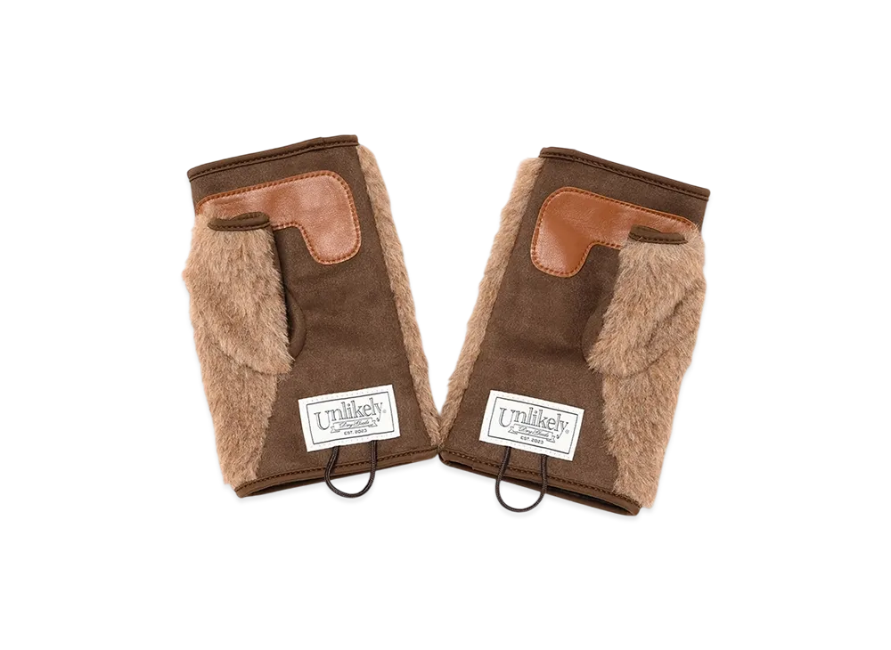 Unlikely Bear Hand Glove "Brown"