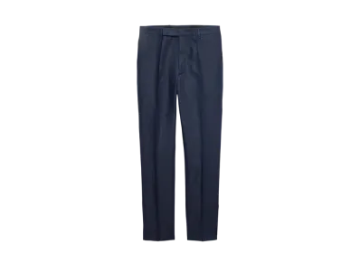 PRADA Men's Tailored Linen Pants "Navy"