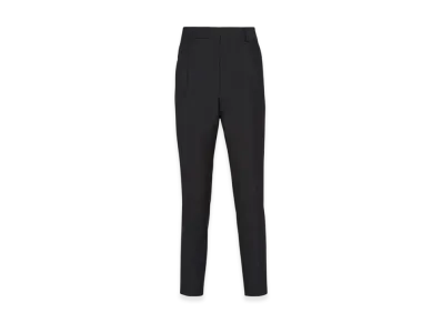 PRADA Mohair Wool Pants "Black"