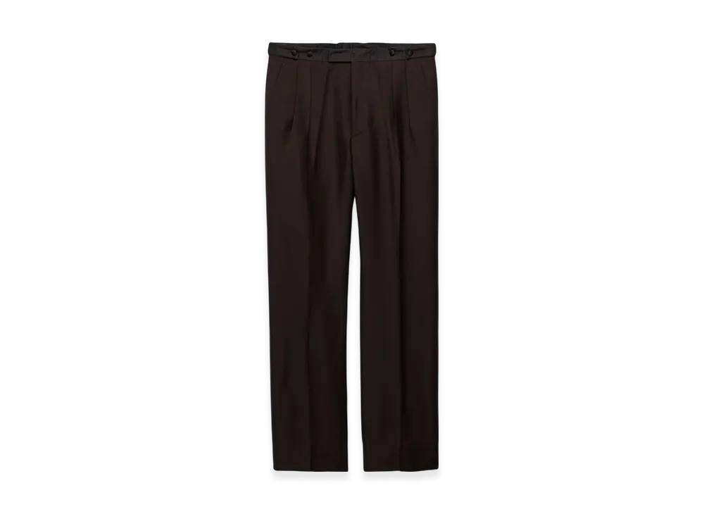 PRADA Mohair Wool Trousers "Ebony"