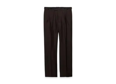 PRADA Mohair Wool Trousers "Ebony"