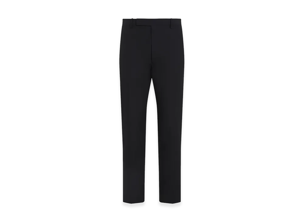 PRADA Cotton Trousers Tec "Black"