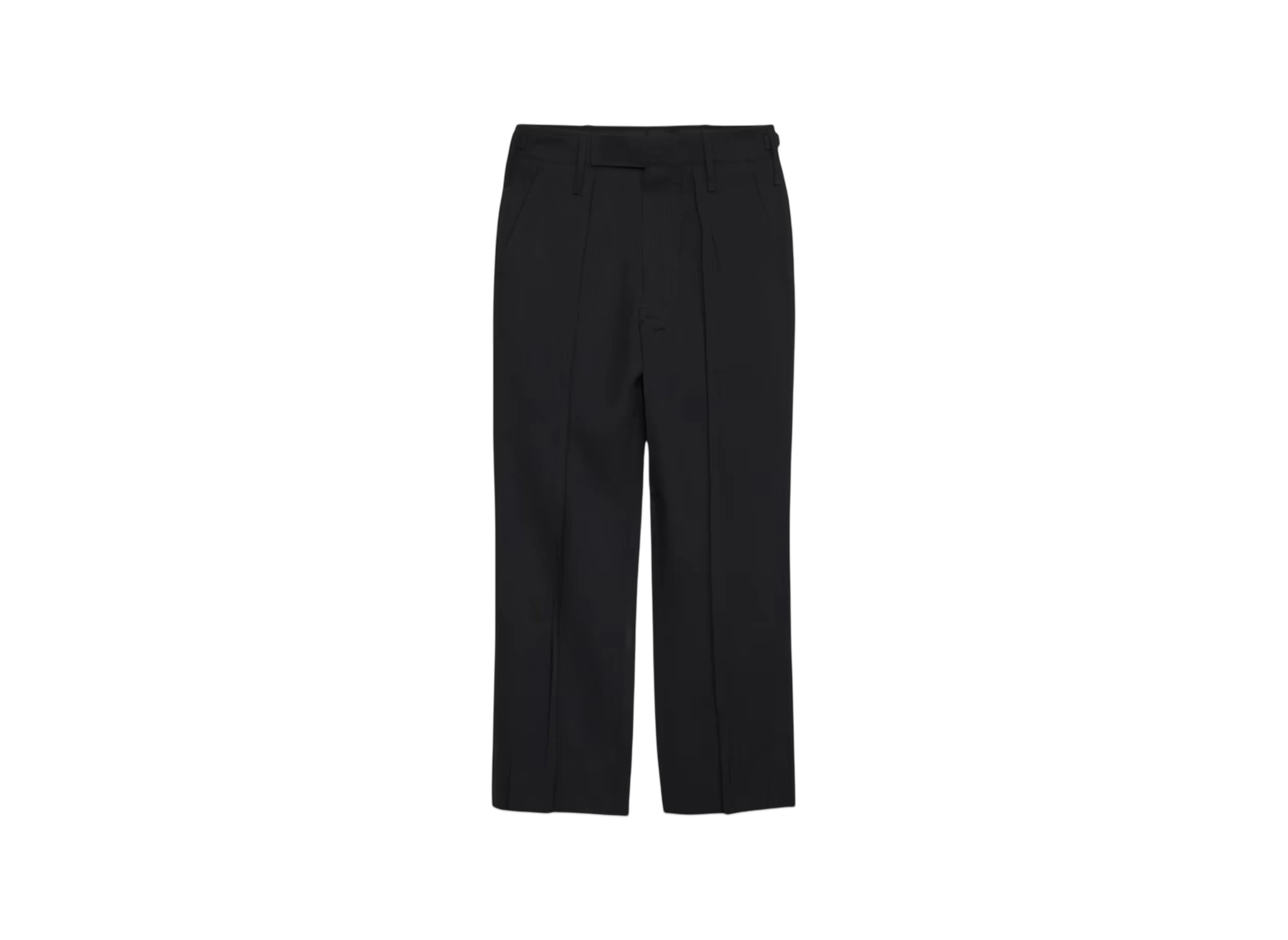 PRADA Men's Mohair and Silk Pants "Black"