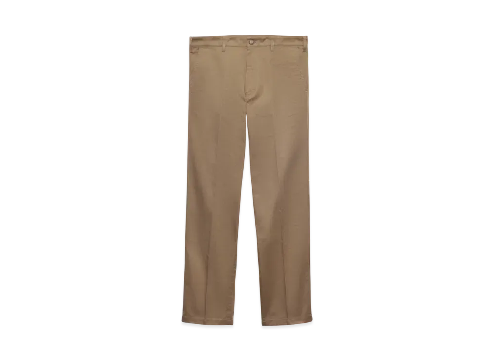 PRADA Men's Cotton Chino Pants "Sand"