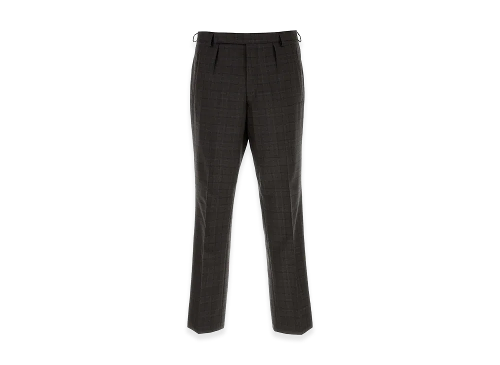 PRADA Embroidered Glencheck Pant "Checked"