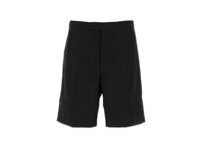 PRADA Cotton Bermuda Shorts "Black"