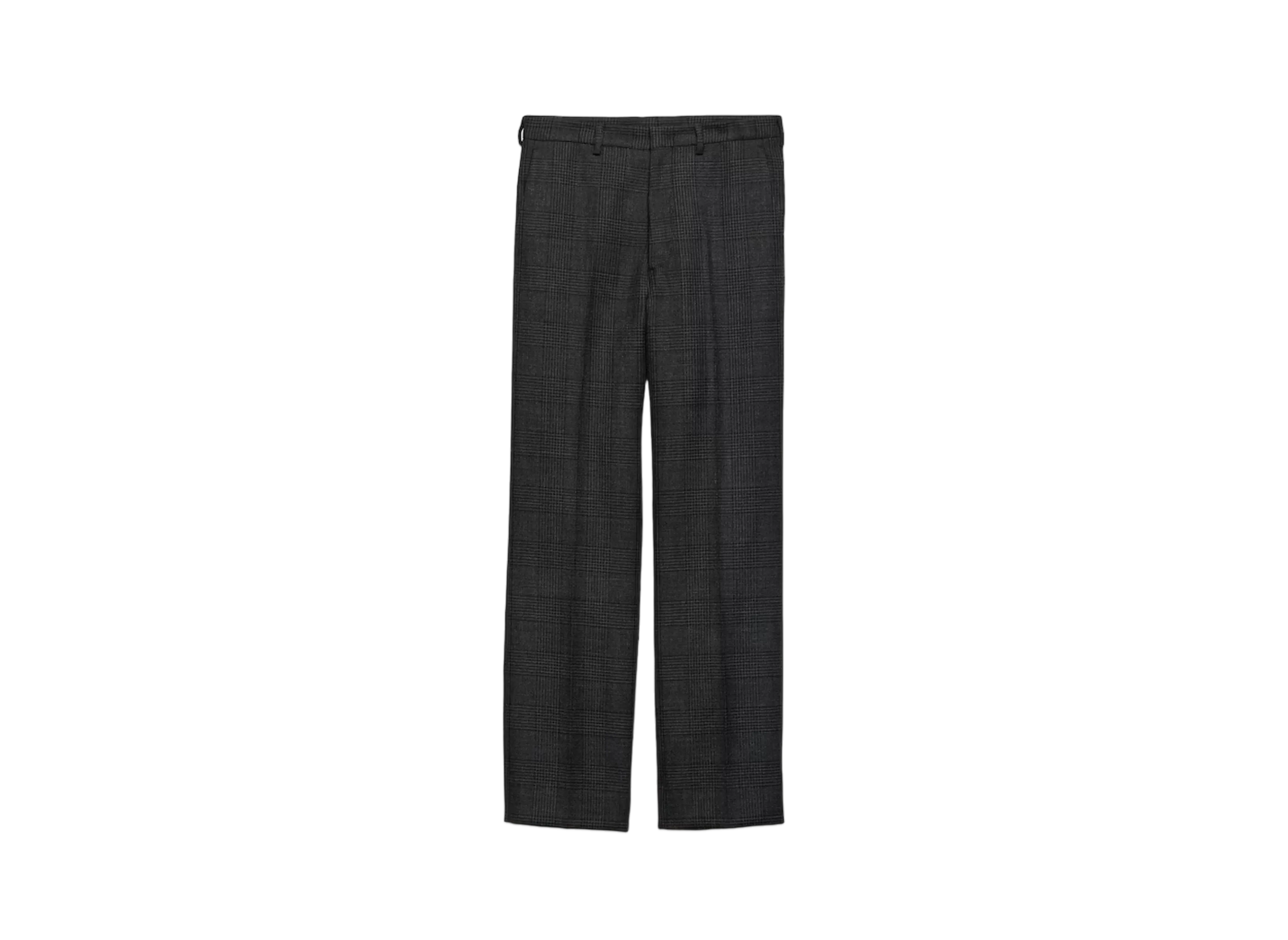 PRADA Men's Wool Pants "Dark Gray"