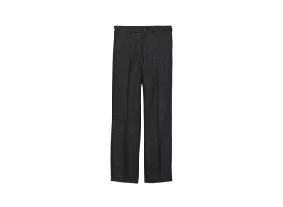PRADA Men's Wool Pants "Dark Gray"