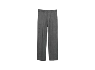 PRADA Men's Wool Pants "Gray"