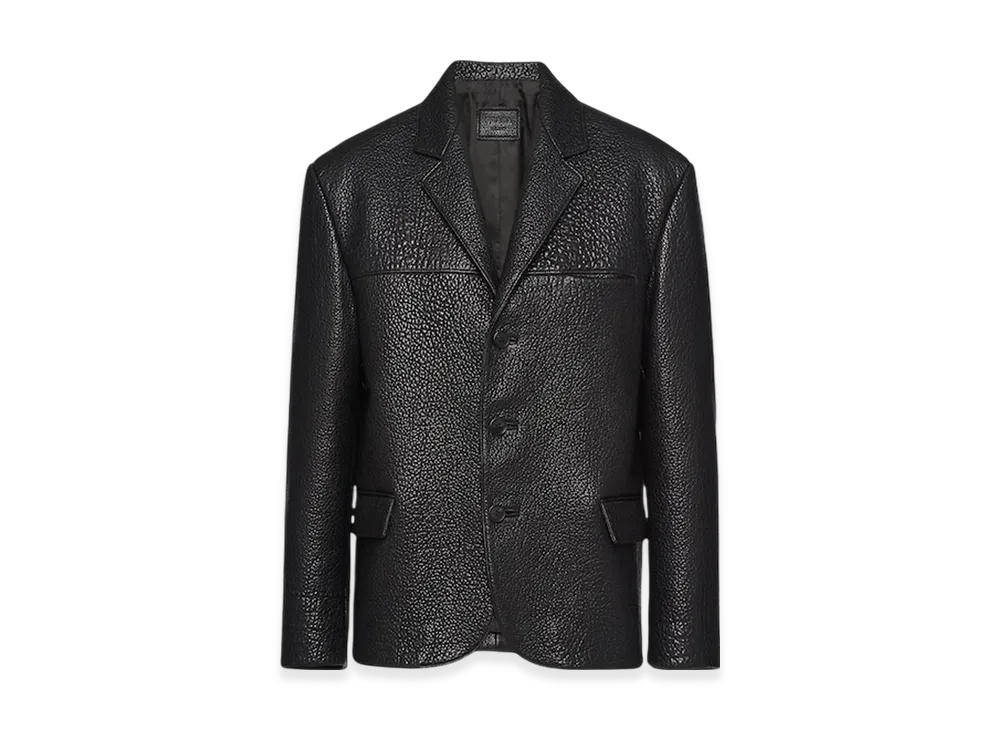 PRADA Nappa Leather Jacket "Black"