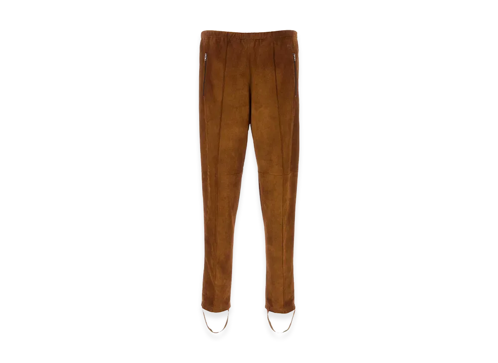 PRADA Caramel Suede Pant "Brown"