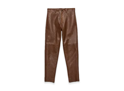 PRADA Nappa Leather Pants "Brandy"