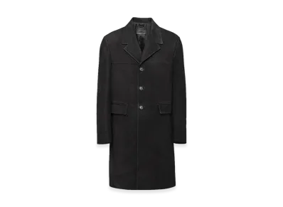 PRADA Suede Coat "Black"
