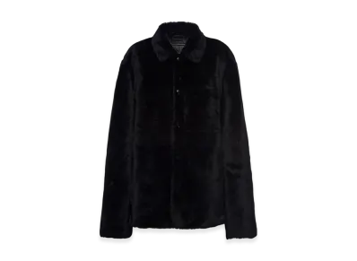 PRADA Shearling Blouson Jacket "Black"