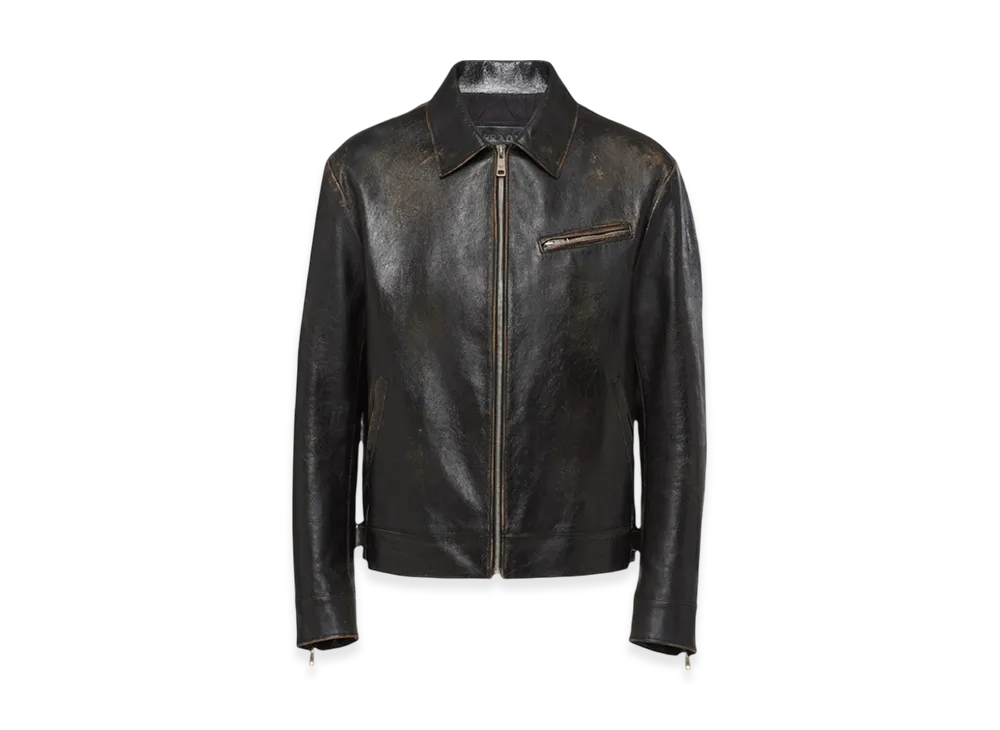 PRADA Leather Jacket "Black"