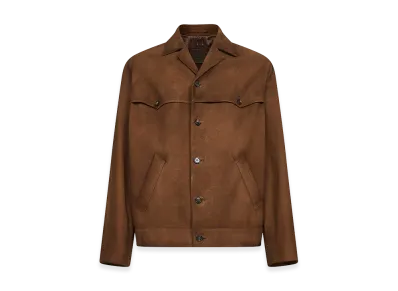 PRADA Suede Blouson "Brown"
