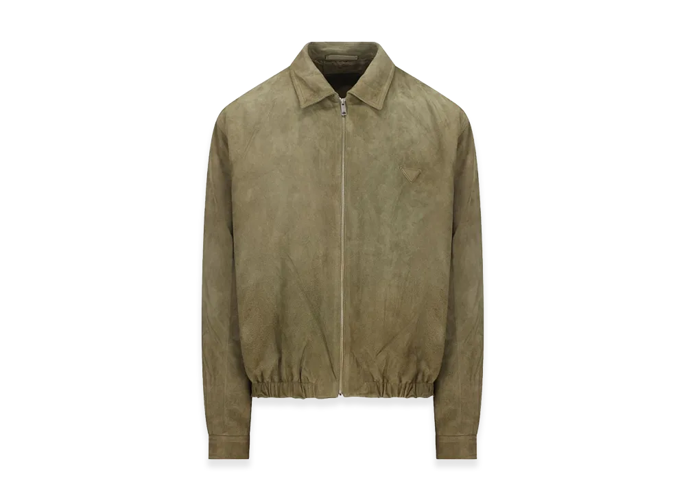 PRADA Suede Jacket "Green"