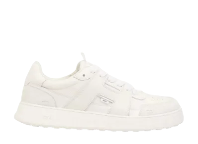 AMI PARIS Cowhide Leather A Walk Sneaker "White"