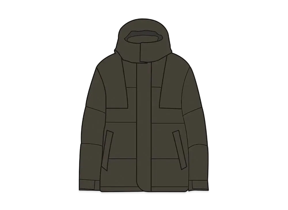 UNIQLO +J Downover Size Parka 445767 "Olive"