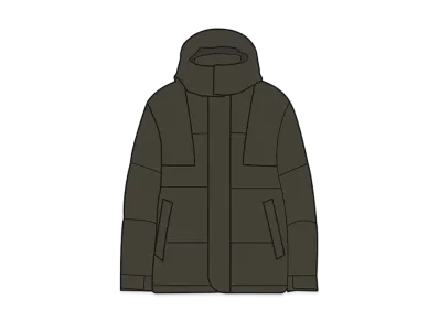 UNIQLO +J Downover Size Parka 445767 "Olive"