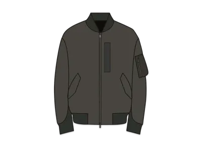 UNIQLO +J Hybrid Down OverSize MA-1 Blouson 445765 "Grey"