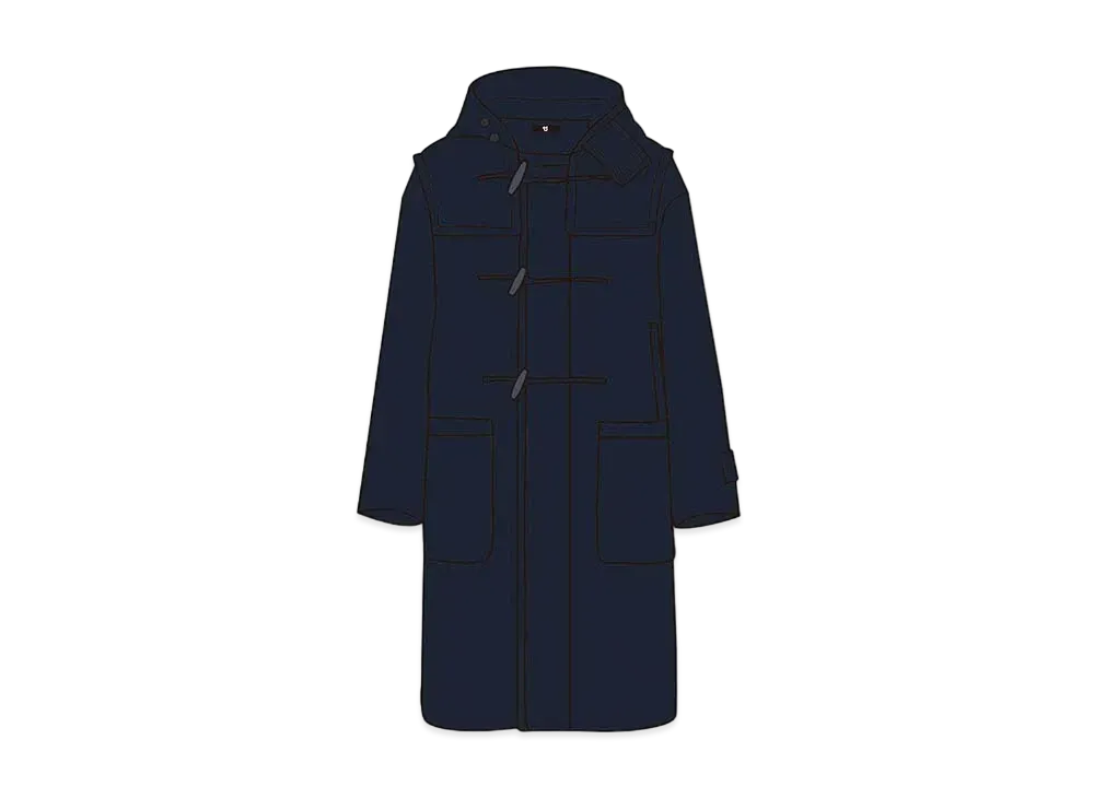 UNIQLO +J Wool Blend Chester Coat 445768 "Navy"
