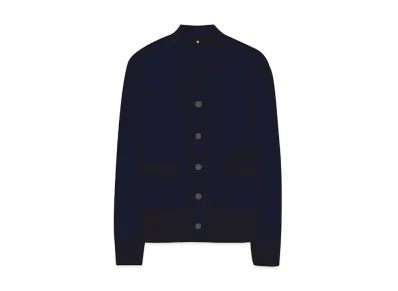 UNIQLO +J Premium Ram V-Neck Cardigan 446342 "Navy"