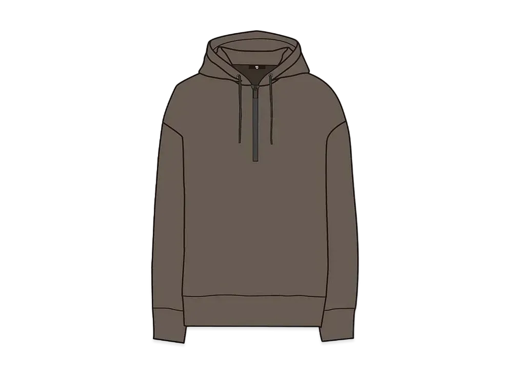 UNIQLO +J Dry Sway Half Zip Parker 445156 "Olive"