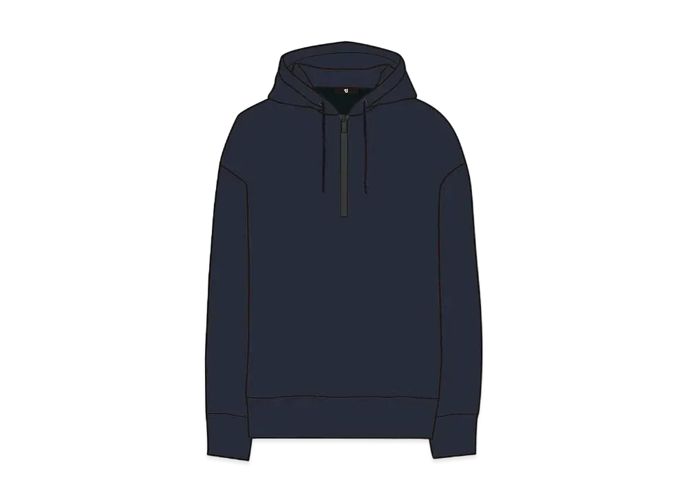 UNIQLO +J Dry Sway Half Zip Parker 445156 "Navy"