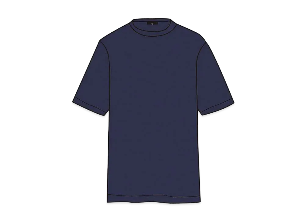 UNIQLO +J Supima Cotton Relax Fit Crew T 449135 "Navy"