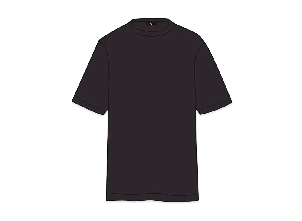 UNIQLO +J Supima Cotton Relax Fit Crew T 449135 "Black"
