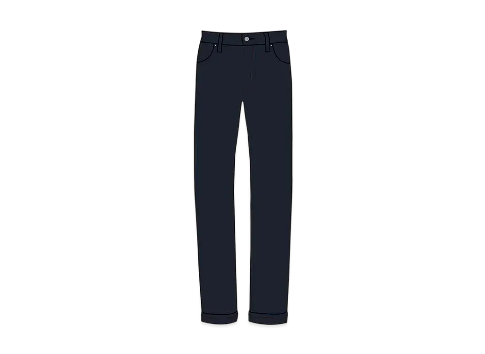 UNIQLO +J Self Vidge Slim Fit Straight Jeans 446518 "Blue"