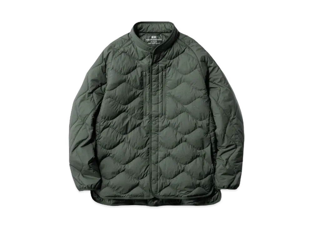 Uniqlo x White Mountaineering Recycled Hybrid Down Jackets "Olive"