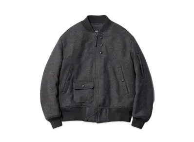 Uniqlo x Engineered Garments Pufftech Short Blouson (Heattech) "Dark Gray"