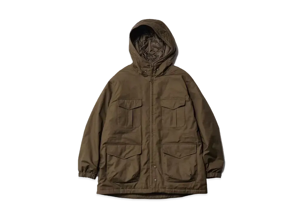 Uniqlo x Engineered Pufftech Utility Jacket (Heattech) "Brown"