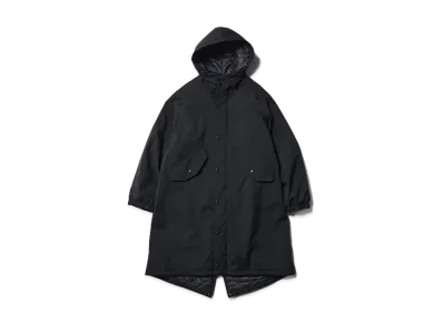 Uniqlo x Engineered Pufftech Hooded Coat (Heattech) "Black"