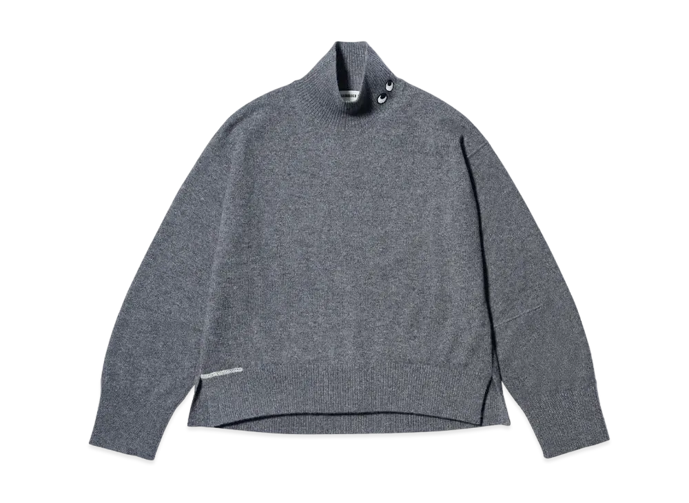 Uniqlo X Anya Hindmarch Cashmere High Neck Sweater "Gray"