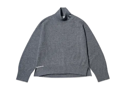 Uniqlo X Anya Hindmarch Cashmere High Neck Sweater "Gray"
